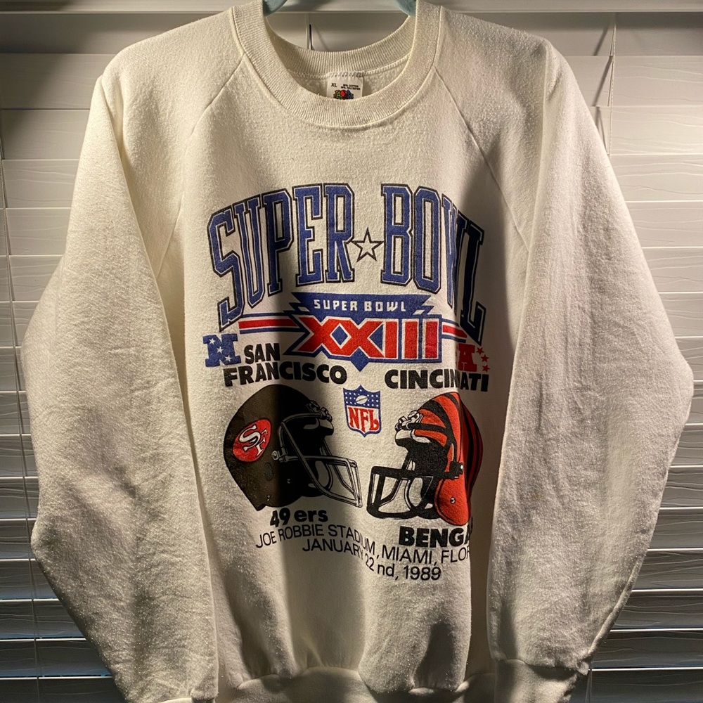 Super Bowl 49ers vs Bangles Crewneck